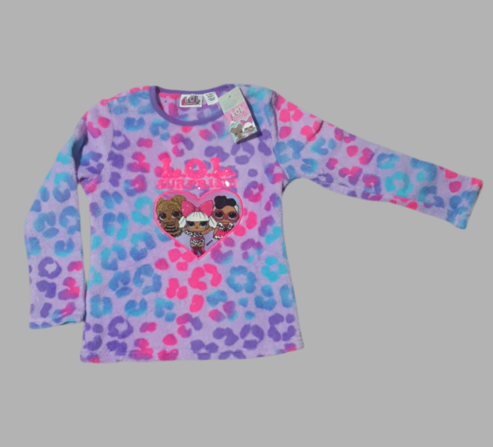 LOL fleece pjs set