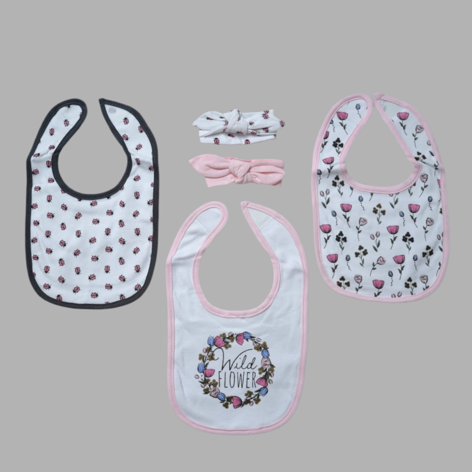 WILD FLOWER Baby set/Baby gift set