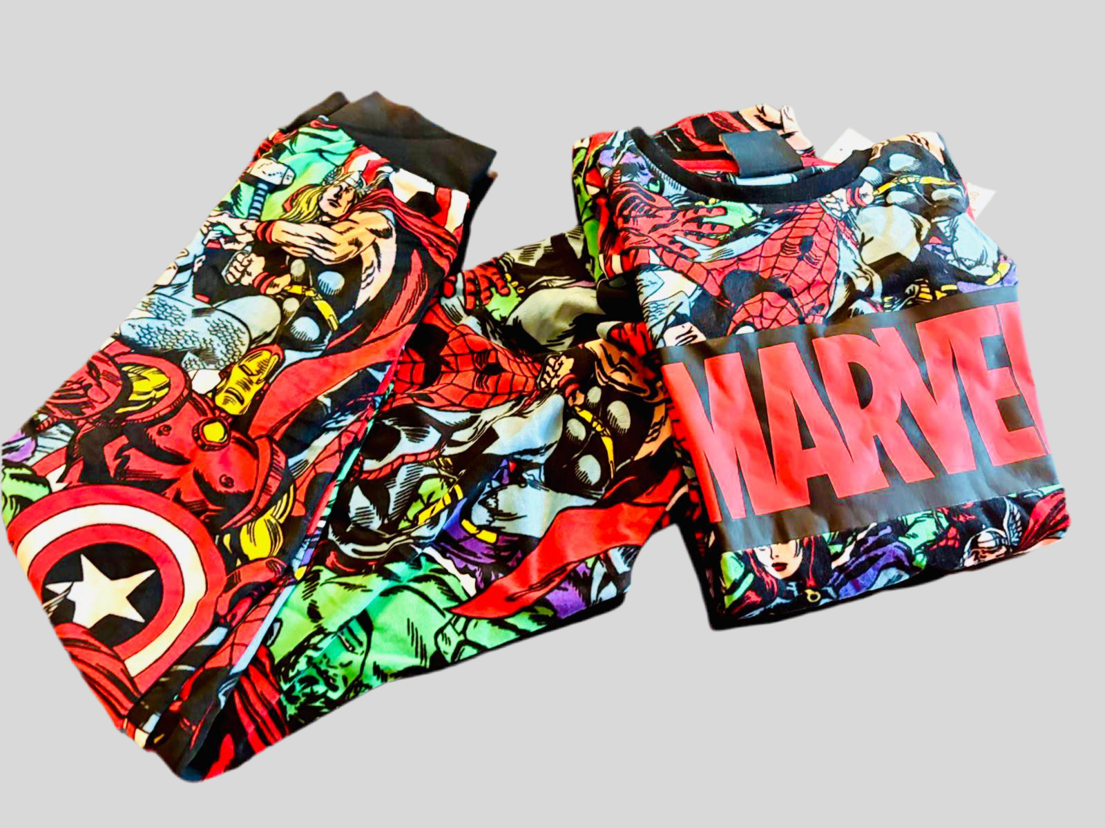 Marvel fleece Pajama Set
