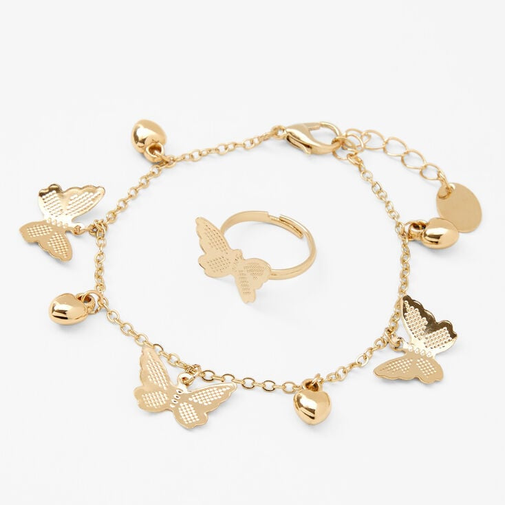 Girls Butterfly Jewellery set