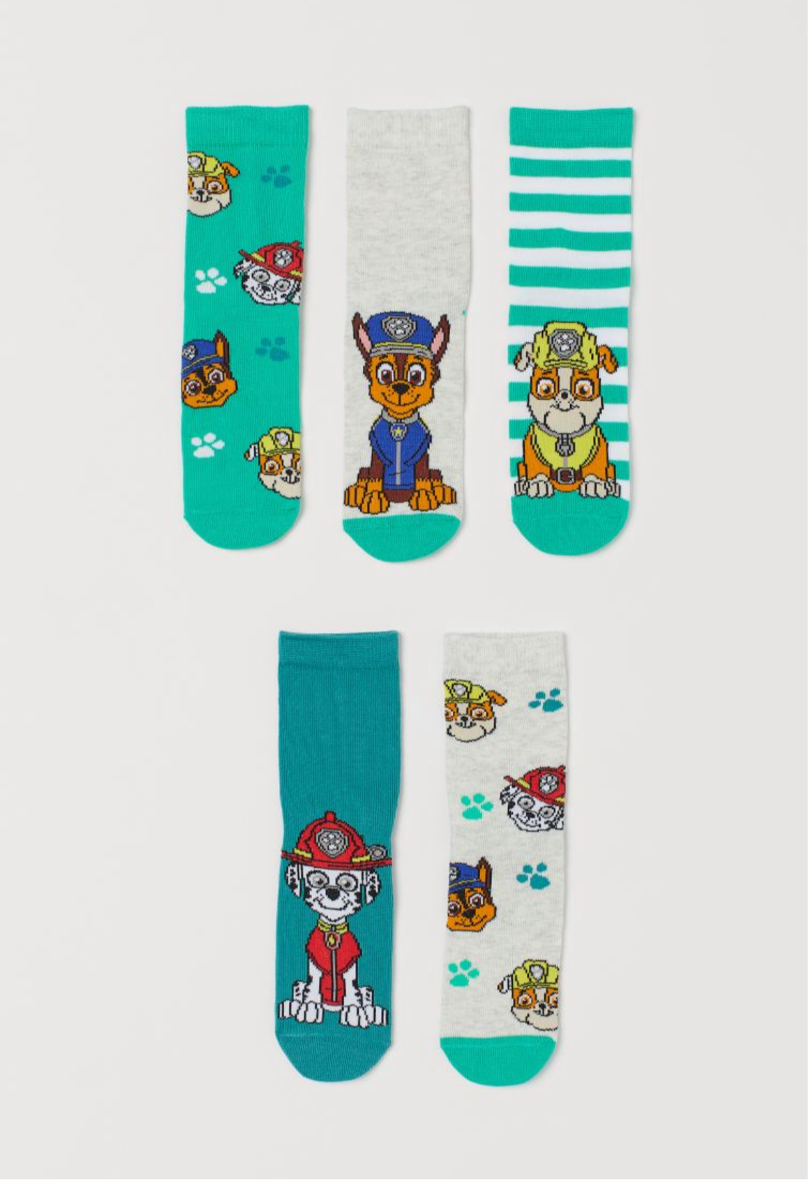 H&M’S 5pack patterned socks