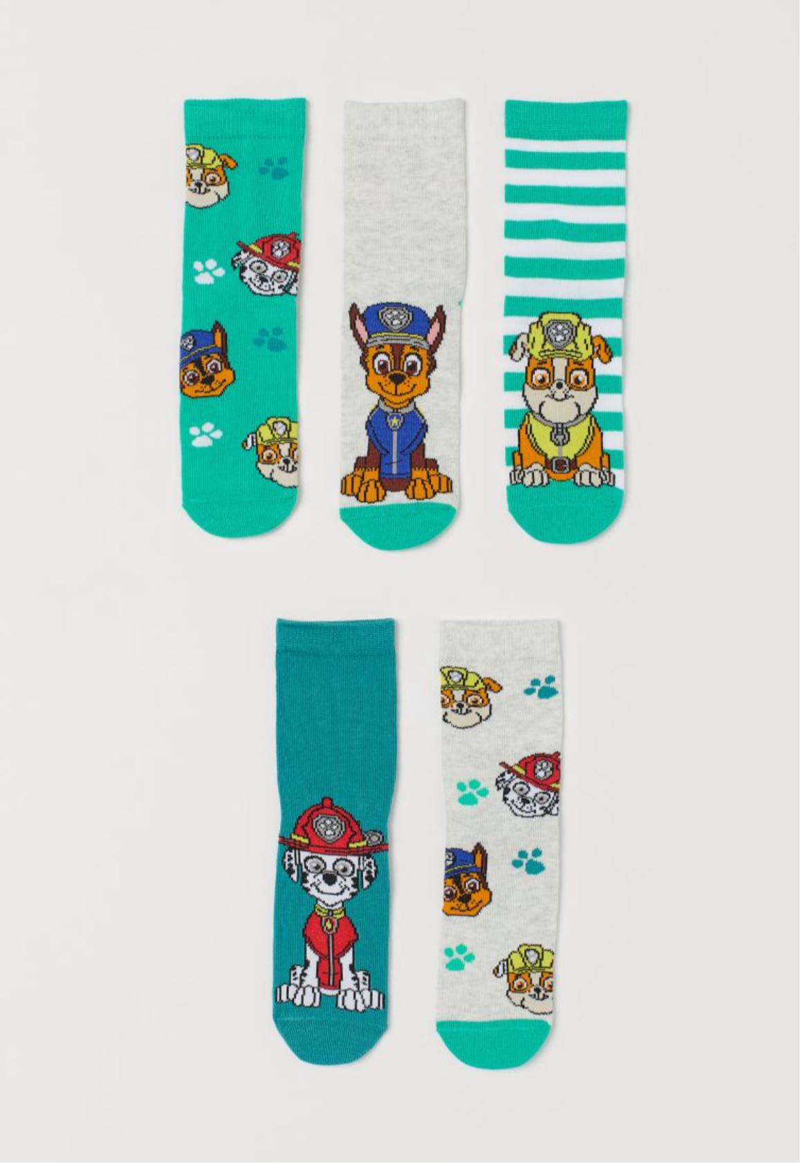 H&M’S 5pack patterned socks