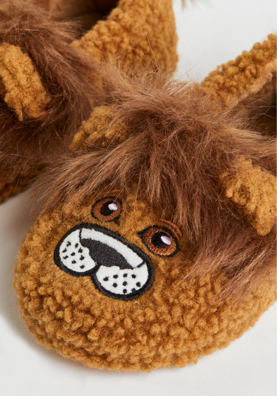 H&M’s soft teddy slippers