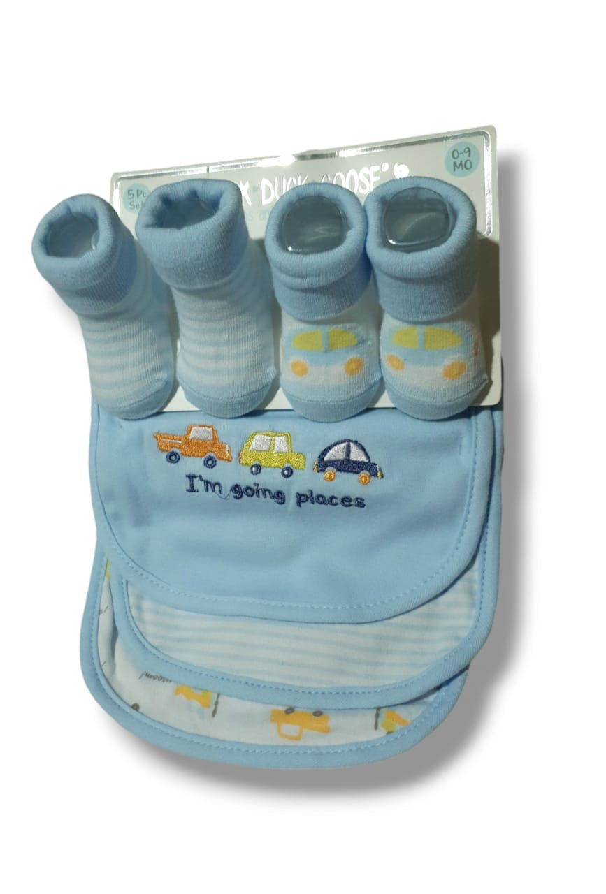 Cars 5 piece Baby set
