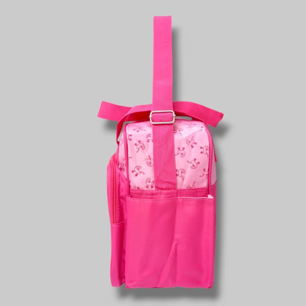 Pink Bear Baby Bag/Baby diaper Bag
