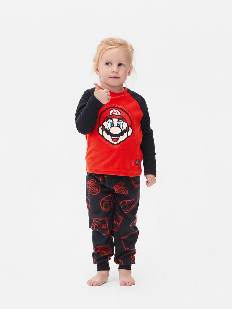 Mario fleece Pjs set