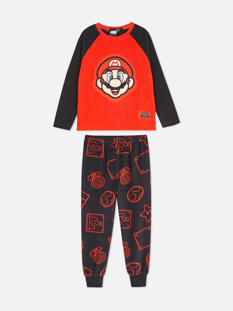 Mario fleece Pjs set