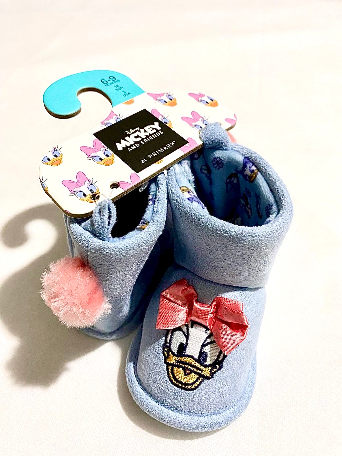 Primark Disney Mickey and friends Baby  warm fleece boots